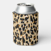 Leopard Print: Tiermustergülle Dosenkühler (Kanne Rückseite)