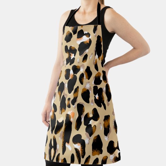 Leopard Print: Tiermustergülle Schürze (InSitu)