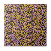 Leopard Print Tile Fliese (Vorderseite)