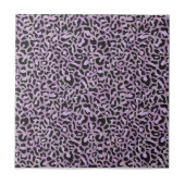 Leopard Print Tile Fliese (Vorderseite)