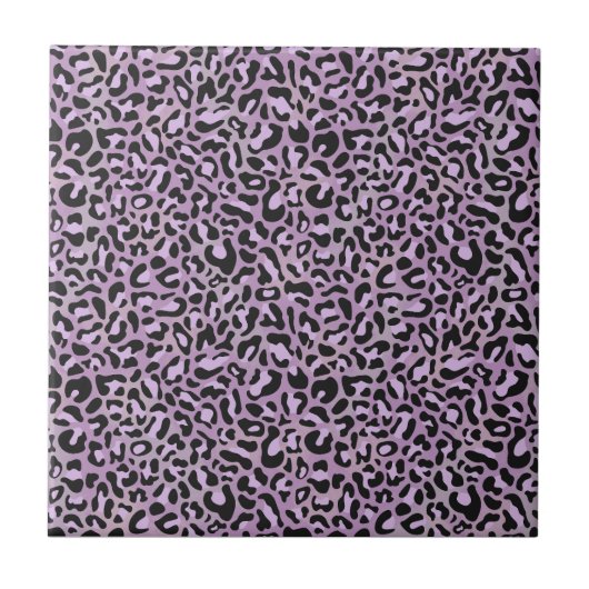 Leopard Print Tile Fliese (Vorderseite)