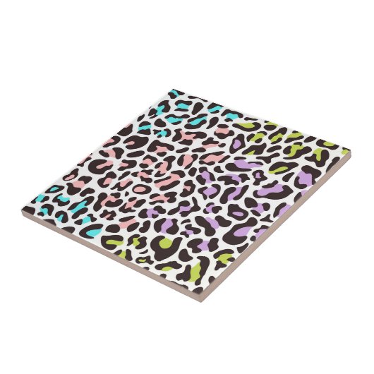 Leopard Print Tile Fliese (Seite)