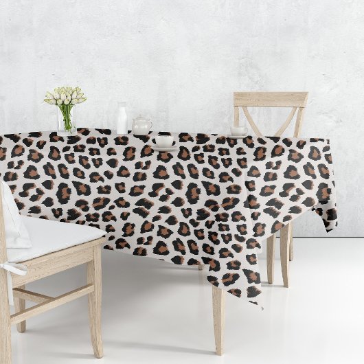 Leopard Print Tischdecke