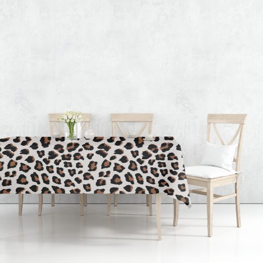 Leopard Print Tischdecke