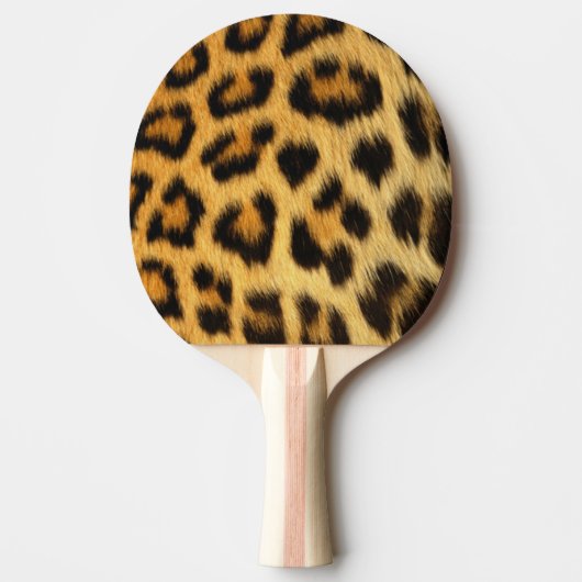 Leopard Print Tischtennis Schläger (Vorderseite)