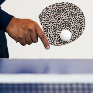 Leopard Print Tischtennis Schläger