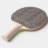 Leopard Print Tischtennis Schläger (Vorderseite)