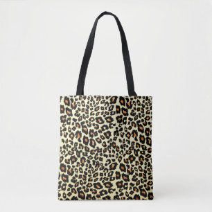 Leopard Print Totasche Art Tasche