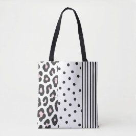 Leopard Print Tote Bag Tasche