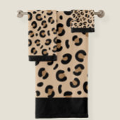 Leopard Print Towel Set