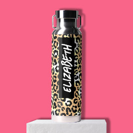 Leopard Print Trinkflasche
