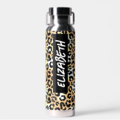 Leopard Print Trinkflasche (Vorne)