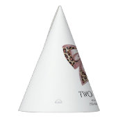 Leopard Print Two Wild Bow 2. Geburtstag Partyhütchen (Links)