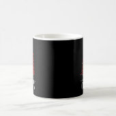 Leopard Print und Buffalo Kariert frohe Weihnachte Kaffeetasse (Mittel)