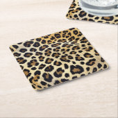 Leopard Print Untersetzer (angewinkelt)