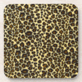 Leopard Print Untersetzer (Vorderseite)