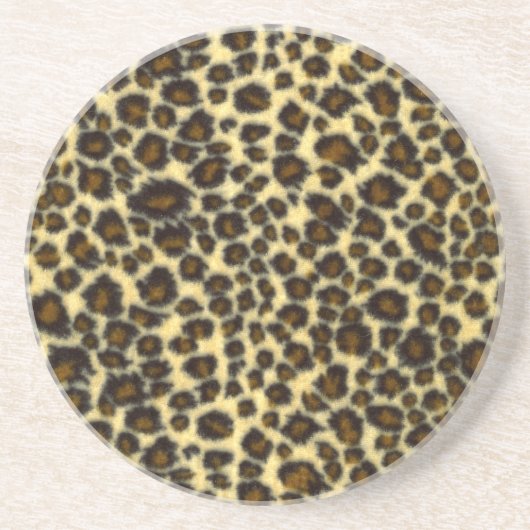 Leopard Print Untersetzer (Vorne)