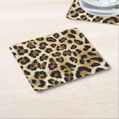 Leopard Print Untersetzer (angewinkelt)