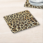 Leopard Print Untersetzer (angewinkelt)