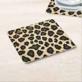 Leopard Print Untersetzer (angewinkelt)