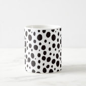 Leopard Print Vintag Nahtlos Design Kaffeetasse (Mittel)
