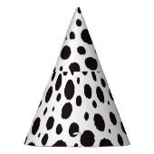 Leopard Print Vintag Nahtlos Design Partyhütchen (Links)