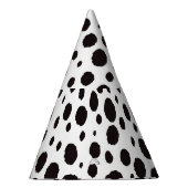 Leopard Print Vintag Nahtlos Design Partyhütchen (Rechts)
