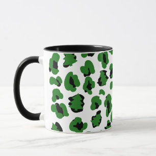 LEOPARD PRINT Weihnachtsbaum Tasse