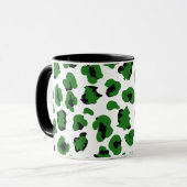 LEOPARD PRINT Weihnachtsbaum Tasse (Vorderseite Links)