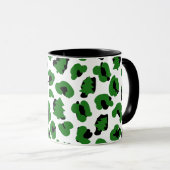 LEOPARD PRINT Weihnachtsbaum Tasse (VorderseiteRechts)