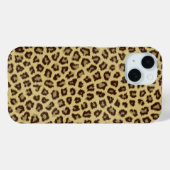 Leopard Print Wildlife Pattern Case-Mate iPhone Hülle (Rückseite (Horizontal))