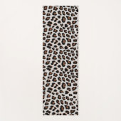 Leopard Print Yogamatte (Vorderseite)