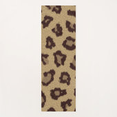 Leopard Print Yogamatte (Vorderseite)
