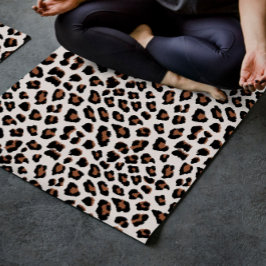 Leopard Print Yogamatte