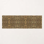 Leopard Print Yogamatte (Vorderseite (Horizontal))