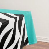 Leopard Print, Zebra Print, Animal Print, Blue Tischdecke (Beispiel)