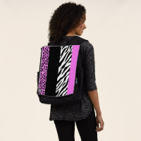 Leopard Print, Zebra Print, Animal Print, Pink