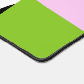 Leopard Print, Zebra Print, Green, Ihr Name Schreibtischunterlage (Ecke)