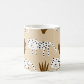 Leopard Print: Zeitloses Muster. Kaffeetasse (Mittel)