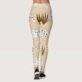 Leopard Print: Zeitloses Muster. Leggings (Rückseite)