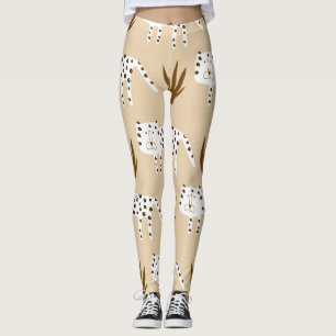 Leopard Print: Zeitloses Muster. Leggings