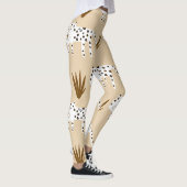 Leopard Print: Zeitloses Muster. Leggings (Rechts)