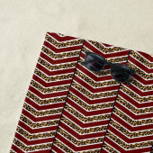 Leopard Print Zickzack Beach Handtuch (Beispiel)