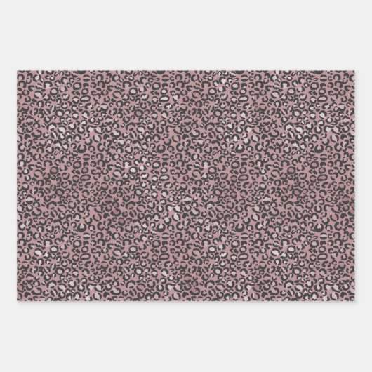 Leopard Prints Geschenkpapier Set (Vorderseite 3)