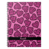 Leopard-Printwerbung Notizblock (Vorderseite)