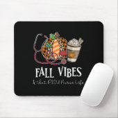 Leopard Pumpkin Fall Vibes und dass Picu Nurse Lif Mousepad (Mit Mouse)