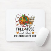 Leopard Pumpkin Fall Vibes und diese Infusion Kran Mousepad (Mit Mouse)