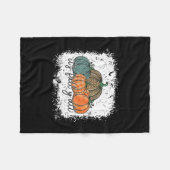 Leopard Pumpkin Herbst Herbst Erntedank Fleecedecke (Vorderseite (Horizontal))