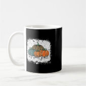 Leopard Pumpkin Herbst Herbst Erntedank Kaffeetasse (Links)