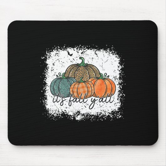 Leopard Pumpkin Herbst Herbst Erntedank Mousepad (Vorne)